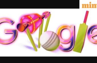 Google Doodle menandai dimulainya Piala Dunia Kriket Wanita ICC 2026 dengan ilustrasi warna-warni bertema kriket