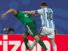 Hattrick Piala Dunia Lionel Messi dibayangi kontroversi kartu merah Aljazair