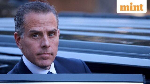Hunter Biden meledak di acara UFC di halaman Gedung Putih,