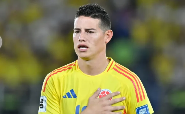 James Rodriguez menjadi starter: Daftar pemain dikonfirmasi untuk pertandingan persahabatan
