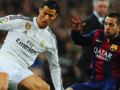 Jordi Alba memilih mantan pemain Real Madrid sebagai rival terberatnya di Barcelona, tapi itu bukan Cristiano Ronaldo