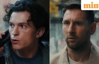 KAMBING ke Web-Slinger: Lionel Messi diluncurkan ke dunia Spider-Man bersama Tom Holland