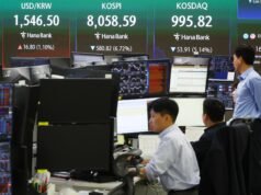 KRX mengaktifkan penjualan sespan untuk KOSPI jika terjadi penurunan tajam