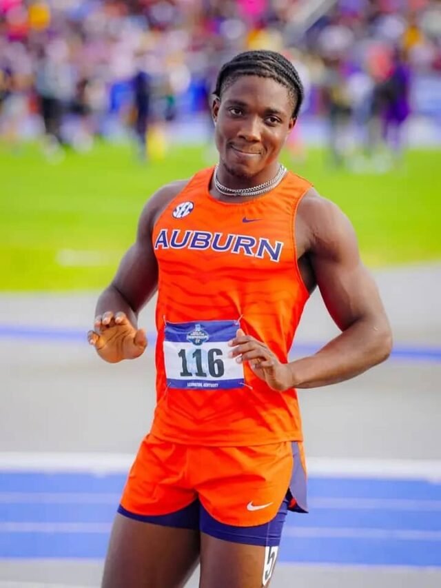 Kanyinsola Ajayi memenangkan gelar NCAA 100m dengan balapan yang menakjubkan