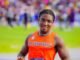 Kanyinsola Ajayi memenangkan gelar NCAA 100m dengan balapan yang menakjubkan