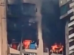Kebakaran terjadi di apartemen di Aranya Society Noida, Sektor 119; petugas pemadam kebakaran bergegas ke lokasi kejadian