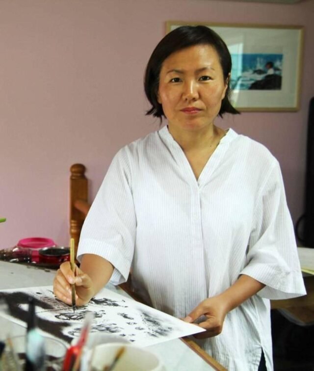 Kim Keum-suk menjadi kartunis Korea pertama yang menerima Order of