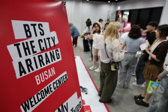 Konser BTS meningkatkan belanja asing di pasar tradisional Busan