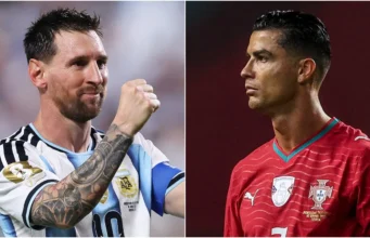 Lionel Messi memecahkan rekor Cristiano Ronaldo sebagai pemain tertua yang mencetak hattrick di Piala Dunia