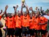 Mantan bintang Nigeria U-23 Godspower Aniefiok menerima pujian saat Greater Tomorrow memenangkan Tower Unity Cup 2026