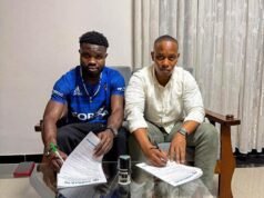 Mantan striker Akwa United Inemesit Sunday bergabung dengan klub Rwanda Gorilla FC