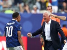 Mbappe mencetak rekor KO baru di Piala Dunia saat Prancis mengalahkan Swedia