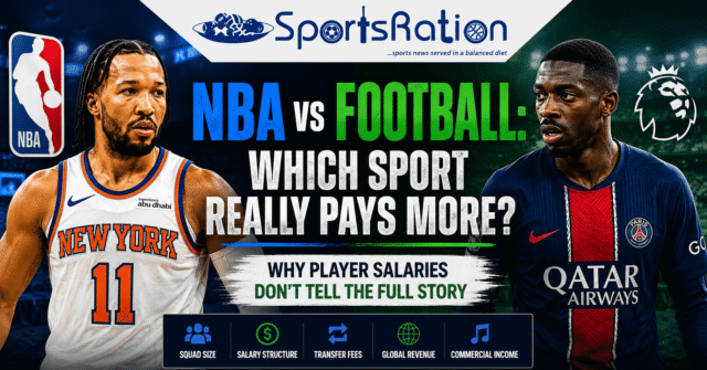 Mengapa Pemain NBA Berpenghasilan Lebih Dari Pemain Sepak Bola –