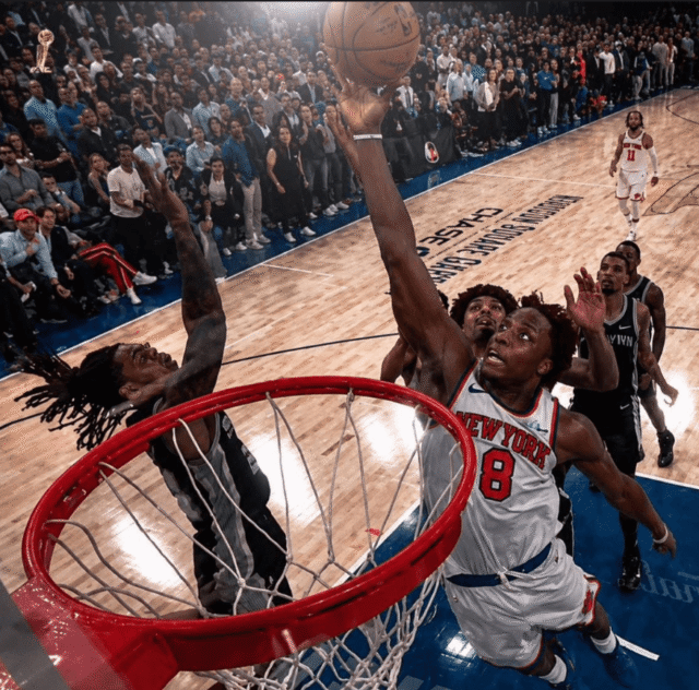 OG Anunoby memberikan kelas master di Final saat Knicks meraih