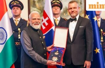 PM Modi menganugerahkan penghargaan tertinggi Slovakia, total penghargaan internasional mencapai 33