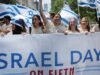 Para menteri Israel yang mendukung pembersihan etnis warga Palestina bergabung dalam parade di New York