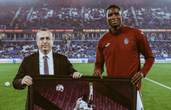 Paul Onuachu memenangkan penghargaan gol terbaik musim ini di Super Lig Turki
