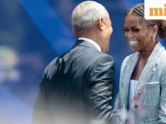 Pembukaan Obama Center: Pujian Michelle Obama atas ‘kecemerlangan yang mempesona dan kesopanan yang bersahaja’ membuat Barack Obama menangis