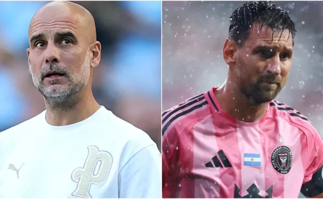 Pep Guardiola dilaporkan menolak Inter Miami asuhan Lionel Messi, memilih