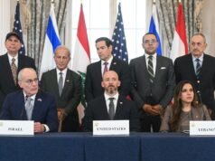 Perjanjian kerangka kerja Lebanon-Israel memicu pertentangan luas namun sedikit keinginan untuk berkonfrontasi