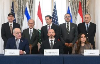 Perjanjian kerangka kerja Lebanon-Israel memicu pertentangan luas namun sedikit keinginan untuk berkonfrontasi