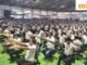 Perusahaan Jepang Kokuyo memecahkan rekor dengan menyelenggarakan kursi yoga terbesar di India di Nagpur