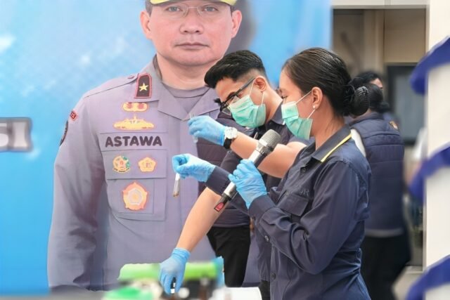 Polisi mengungkap penggerebekan narkoba di bandara Bali yang melibatkan pelancong