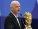 Presiden FIFA Gianni Infantino mengumumkan protokol lagu kebangsaan baru untuk Piala Dunia 2026