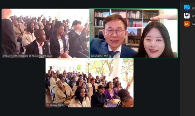 Profesor menghubungkan Korea dan Zimbabwe dengan kuliah budaya