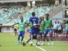 Rivers United mengklaim kemenangan mendebarkan atas Rangers International di Uyo