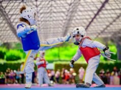 Roma menjadi tuan rumah dua turnamen taekwondo, menggabungkan festival pemuda dan Grand Prix