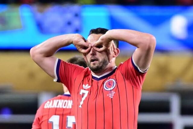 Skotlandia mengalahkan Haiti untuk mengklaim kemenangan Piala Dunia pertama sejak