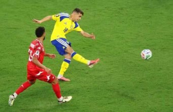 Statistik menarik dari gol Swedia 5-1 melawan Tunisia