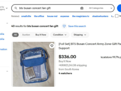 Tas hadiah gratis untuk konser BTS membanjiri pasar sekunder dengan harga selangit