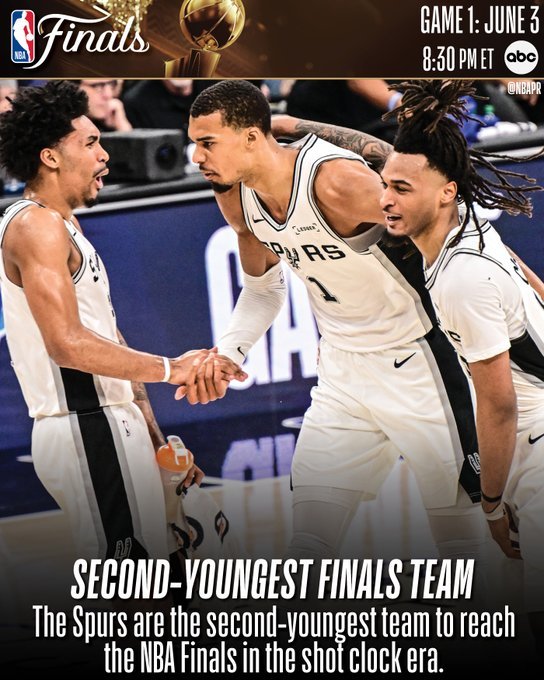 Tim yunior Spurs membuat sejarah Final NBA