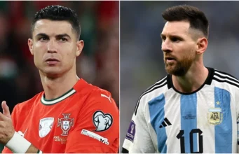 Tonggak sejarah terbaru Cristiano Ronaldo di Piala Dunia membuat Lionel Messi memiliki rekor yang harus dikejar