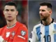 Tonggak sejarah terbaru Cristiano Ronaldo di Piala Dunia membuat Lionel Messi memiliki rekor yang harus dikejar