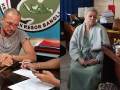 Warga negara Rusia ditangkap setelah Bali Chase melukai empat warga