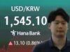 Won Korea terus melemah terhadap dolar AS karena pihak asing terus menjual saham lokal