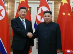 Xi tiba di Pyongyang ketika pemimpin Korea Utara menyambutnya secara pribadi