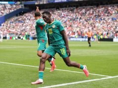 Ismaila Sarr mencetak gol luar biasa untuk Senegal melawan Belgia