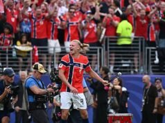 Erling Haaland mendorong Norwegia ke perempat final Piala Dunia dengan dua gol sensasional