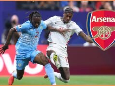 Arsenal mempertimbangkan transfer Aaron Wan-Bissaka dari West Ham