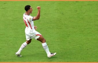 Jude Bellingham mencetak gol untuk Inggris melawan Norwegia