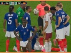 William Saliba cedera saat pertandingan Piala Dunia Prancis-Spanyol