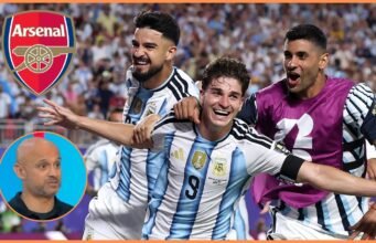 Arsenal memiliki minat bersejarah pada transfer Julian Alvarez