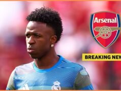 Vinicius Junior ke Arsenal bertahan karena tawaran Yan Diomande ditolak