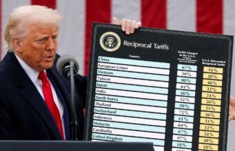 Amerika Serikat akan mengumumkan tarif hari ini karena bea masuk sementara sebesar 10% hampir habis masa berlakunya.
