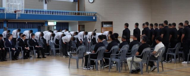 Anggota tim bisbol Paichai meminta maaf kepada rekan-rekannya di Gwangju