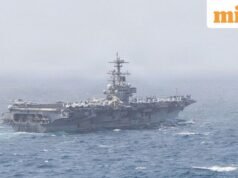 Angkatan Laut AS mencari awak yang hilang setelah pendaratan darurat MH-60S Sea Hawk di Laut Arab